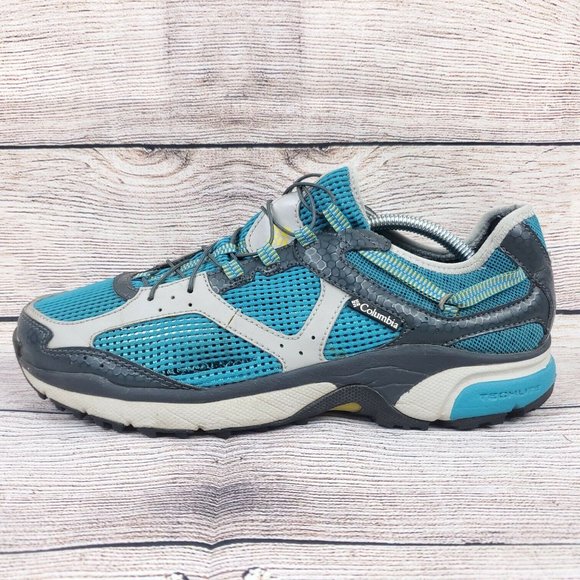 Columbia Womens Ravenous Amphibian BL4309-443 Blue Running Athletic Shoes Sz 11 - Picture 3 of 9